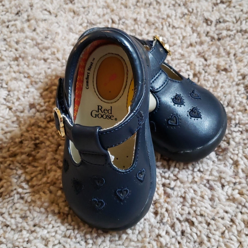 Red Goose - navy mary jane style shoes